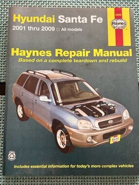 Haynes Hyundai Sante Fe Repair Manual